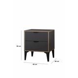 Hanah home noćni stočić arden anthracite | Eponuda.com