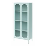 Støraa Svijetlo plava metalna vitrina 80x186x40 cm Luna – | shoptok.hr