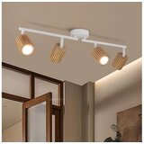  Brilagi - Spot svetlo MODERN WOOD 4xGU10/8W/230V drvo/belo | Eponuda.com