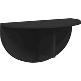  Stenska polica Črna 48 x 24 x 24 cm Konstruiran les, (5000200640) | Shoptok.si