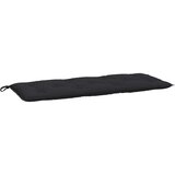  Jastuk za vrtnu klupu crni 120 x 50 x 7 cm od tkanine Oxford | Eponuda.ba