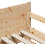  Raztezno posteljno okvir za otroke Rjava 80 x 130 / 165 / 200 cm | Shoptok.si