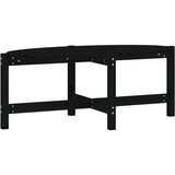  Stolić za kavu crni 118 x 63 x 45 cm od masivne borovine | shoptok.hr