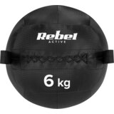 Rebel Active medicinska lopta za fitness i rehabilitacijske vježbe, 6 kg | shoptok.hr