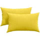  Jastučići za sofu 2 pcs Svijetlo žuta 50 x 30 cm tkanina | shoptok.hr