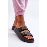 EVENTO PE1 Women's Foam Platform Flip-Flops Black Melorea | ePonuda.com