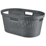 Curver Siv koš za perilo Infinity Hamper, 40 l | Shoptok.si