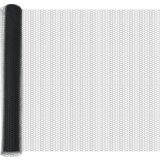 vidaXL šesterokotna ograja Siva 0.8x50 m Jeklo, Ograjni stebri s podnožnimi ploščami 13 kos Ø32mm 90cm Galvanizirano jeklo | Shoptok.si
