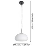 Eglo 390201 - visilica na sajli balmes 1xE27/40W/230V | Eponuda.com