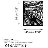 Wallity Zidna dekoracija Grido, 45x56cm, Crna | Eponuda.ba
