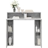  Okvir za kamin Betonska siva 102 x 18 x 100,5 cm | shoptok.hr