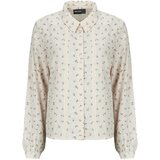 Pieces Srajce & Bluze PCJOLLIE LS SHIRT Bež Cene