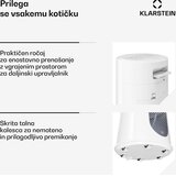 Klarstein Frost zračni hladilnik z vodnim hlajenjem | 200 m³/h | 7 l | 20 m² | 2 hladilna paketa | 4 načini | 45 W | Shoptok.si