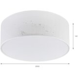 Brilagi Stropno svetlo SIRIJA MODERN 2xE27/60W/230V prečnik 35 cm bela | Eponuda.com