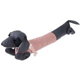 Rex London Rožnato-siva zaščita za vrata proti prepihu 17x76 cm Sausage Dog – | Shoptok.si