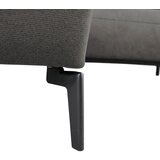 MID.YOU KOTNA SEDEŽNA GARNITURA, gladka tkanina rjava | Shoptok.si