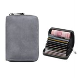 INF Moški nosilec za kartice velike zmogljivosti Grey, (21838391) | Shoptok.si