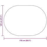 vidaXL Tepih Smeđa PP | shoptok.hr