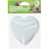  magneti za dodelavo - platno / 4 kosi | različne oblike | Shoptok.si