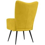  Stolica za opuštanje boja senfa baršunasta | shoptok.hr