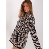 Wool Fashion Italia Sweater-AT-SW-2341.00P-black-beige | Shoptok.si