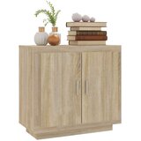 vidaXL Komoda sonoma hrast 80x40x75 cm konstruiran les | Shoptok.si
