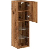 TV ormarići s LED svjetlima 2 kom boja drva 30,5x30x102 cm | shoptok.hr