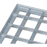  Rešetka Srebrno 50 x 35 x 2 cm Vruće pocinčani čelik | Eponuda.ba