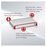 Zyxel USG FLEX 100H, Firewall8 G ports, 1*USB,Gold Security | Eponuda.com
