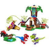Lego spidey spidey and gobbys raptor battle at tree ( LE11200 )