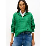 Tommy Hilfiger Pulover zelena | shoptok.hr