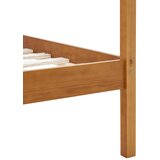 Okvir za krevet s baldahinom od borovine boja meda 100 x 200 cm | shoptok.hr