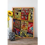 Wallity uramljena slika Popmosaıc13, 33x48 cm | ePonuda.com