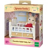 SYLVANIAN Dojenček čokoladni zajček v posteljici | Shoptok.si