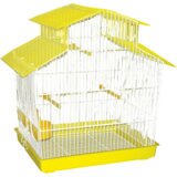 KARLOS Kavez za ptice, Dvokrovni, Žuti | Eponuda.com