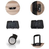 Zoozie Bags Set kofera 5783, 2 dijela, Zlatne boje | Eponuda.ba