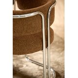 Light & Living Smeđa metalna blagovaonska stolica Adante – | shoptok.hr