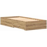  Krevetna konstrukcija s ladicama Umjetnički hrast 90 x 200 cm | shoptok.hr