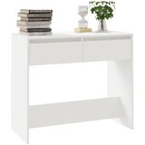  Konzolni stol bijeli 89x41x76,5 cm od konstruiranog drva | shoptok.hr