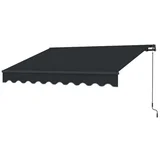 tenda tika 3,95x2,5 m, tamno siva