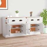  Komode bijele 2 kom od konstruiranog drva | shoptok.hr