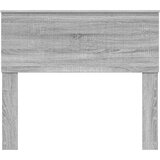  Uzglavlje s uzglavljem Siva Sonoma 100 cm Konstruirano drvo | shoptok.hr