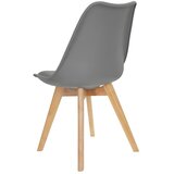 MID.YOU Set Stolov Scandi, Siva, Bukev, 4-Delni | Shoptok.si