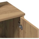  Toaletni stol s ogledalom Artisan hrast 86,5x35x136 cm | shoptok.hr