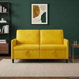 SOFA s pohranom Žuta 152 x 78 x 87 cm Poliester | Shoptok.si