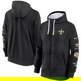 Nike New Orleans Saints Cotton Full-Zip Fleece jopica s kapuco | Shoptok.si