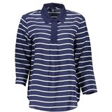 Gant WOMEN&#39;S BLUE 3/4 SLEEVE POLO SHIRT | shoptok.hr