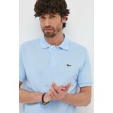 Lacoste Polo majica L1212 Modra Classic Fit | Shoptok.si