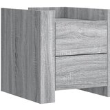 vidaXL Nočna omarica siva sonoma 45x50x50 cm inženirski les, (21327468) | Shoptok.si