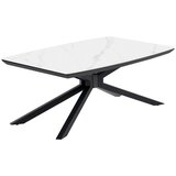 XXXL Klubska Miza Shadow White, Keramika u